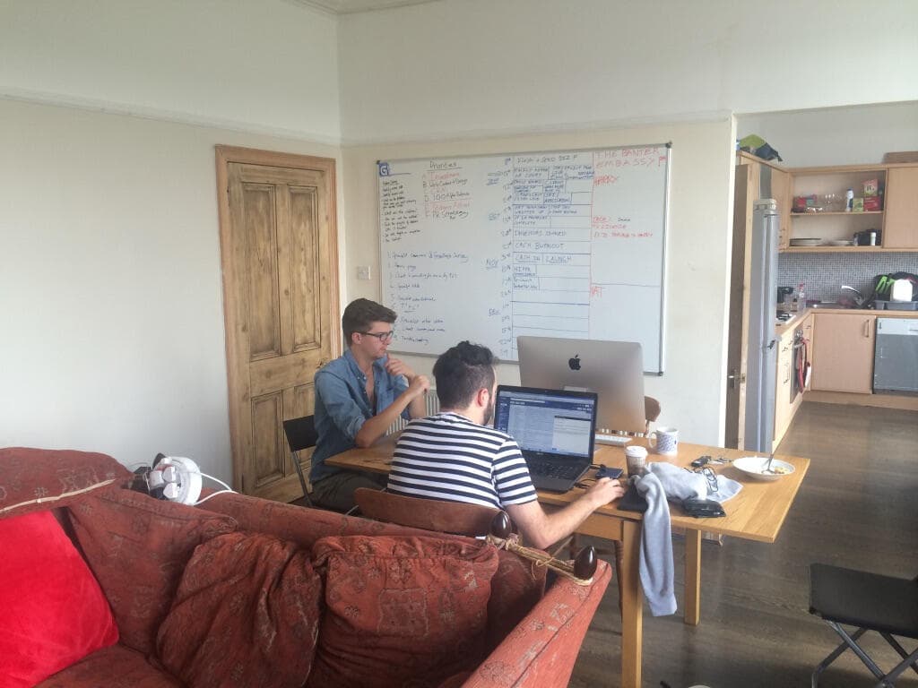 The flat where PlusGuidance began in south London