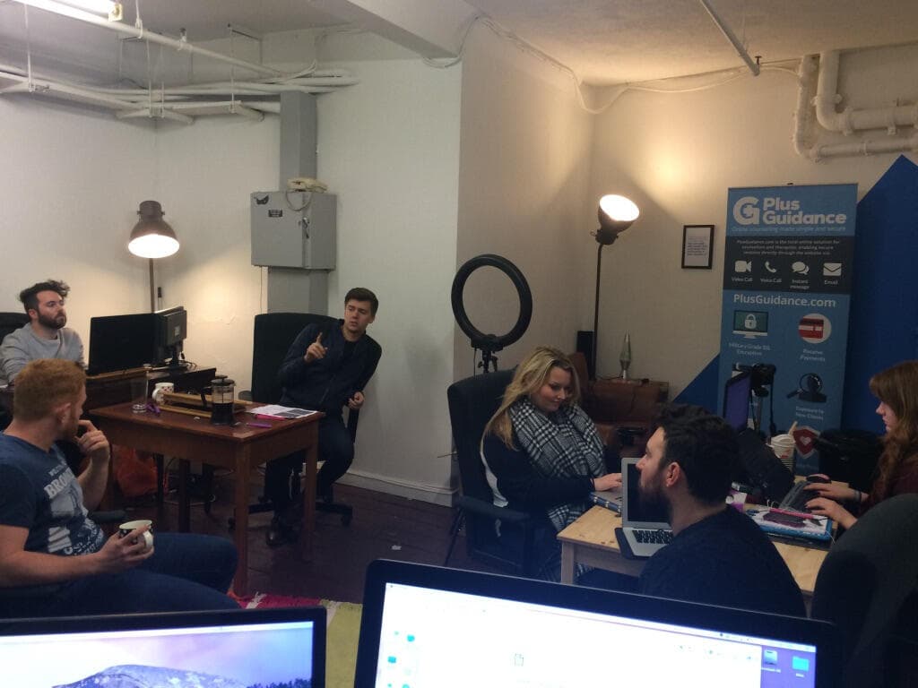 The first PlusGuidance office in Brixton