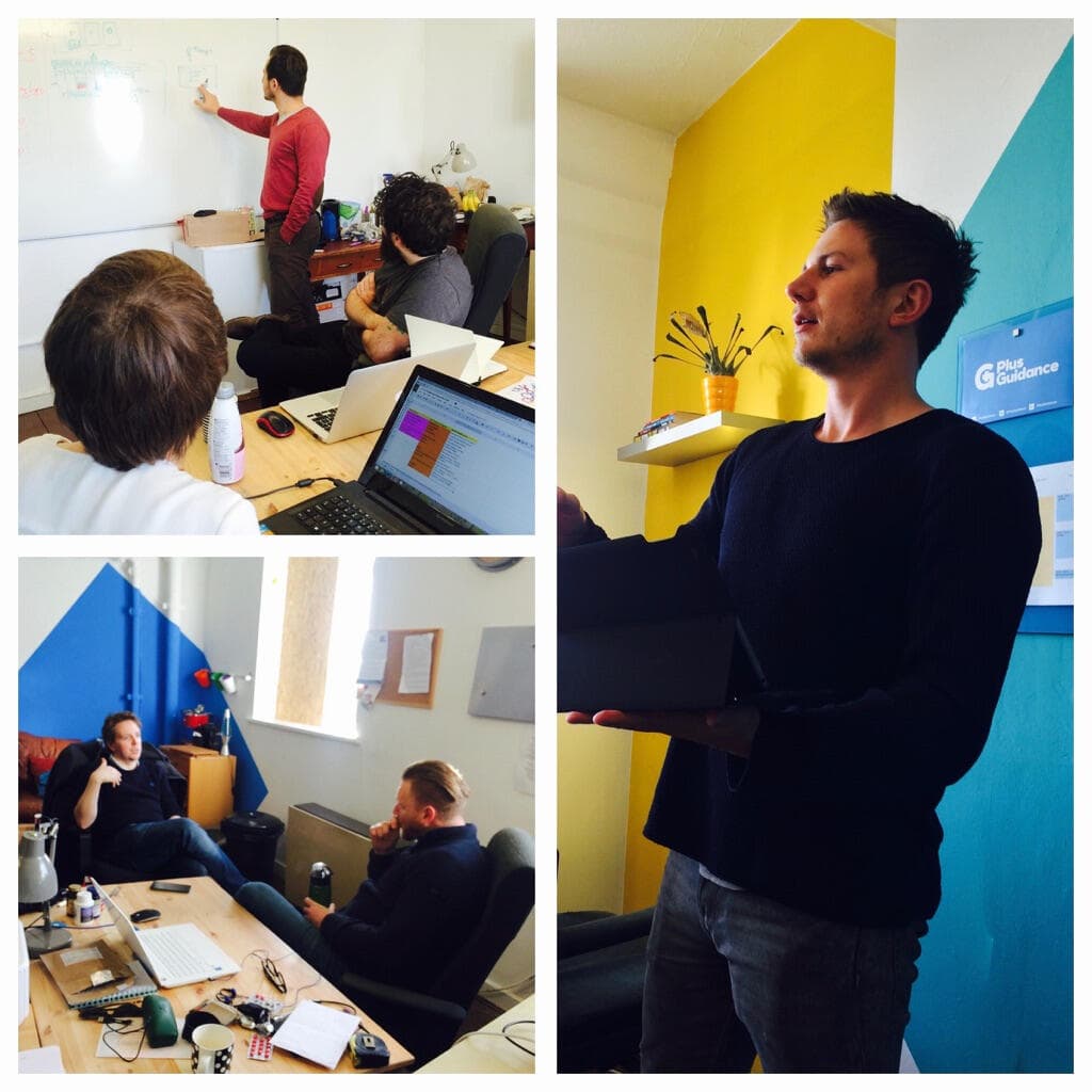 PlusGuidance team at work